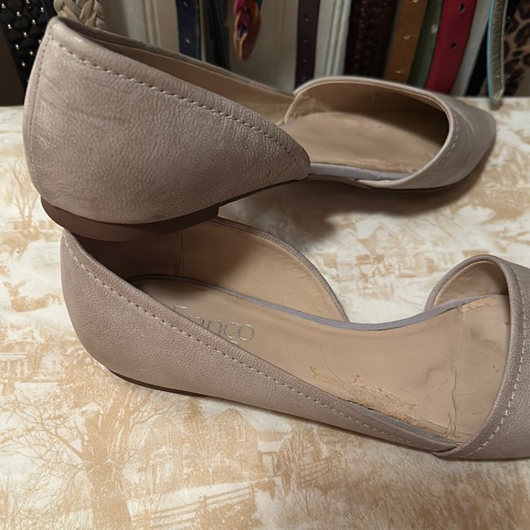Franco Sarto Women's Tan Flats size 9, medium - Picture 2 of 8